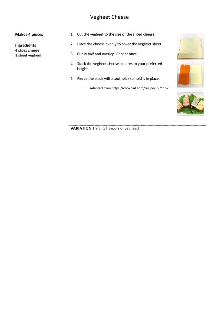 Vegheet Cheese Recipe