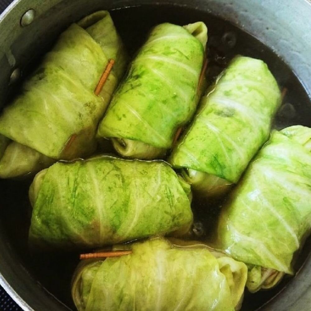 cabbage vegheet roll preparation